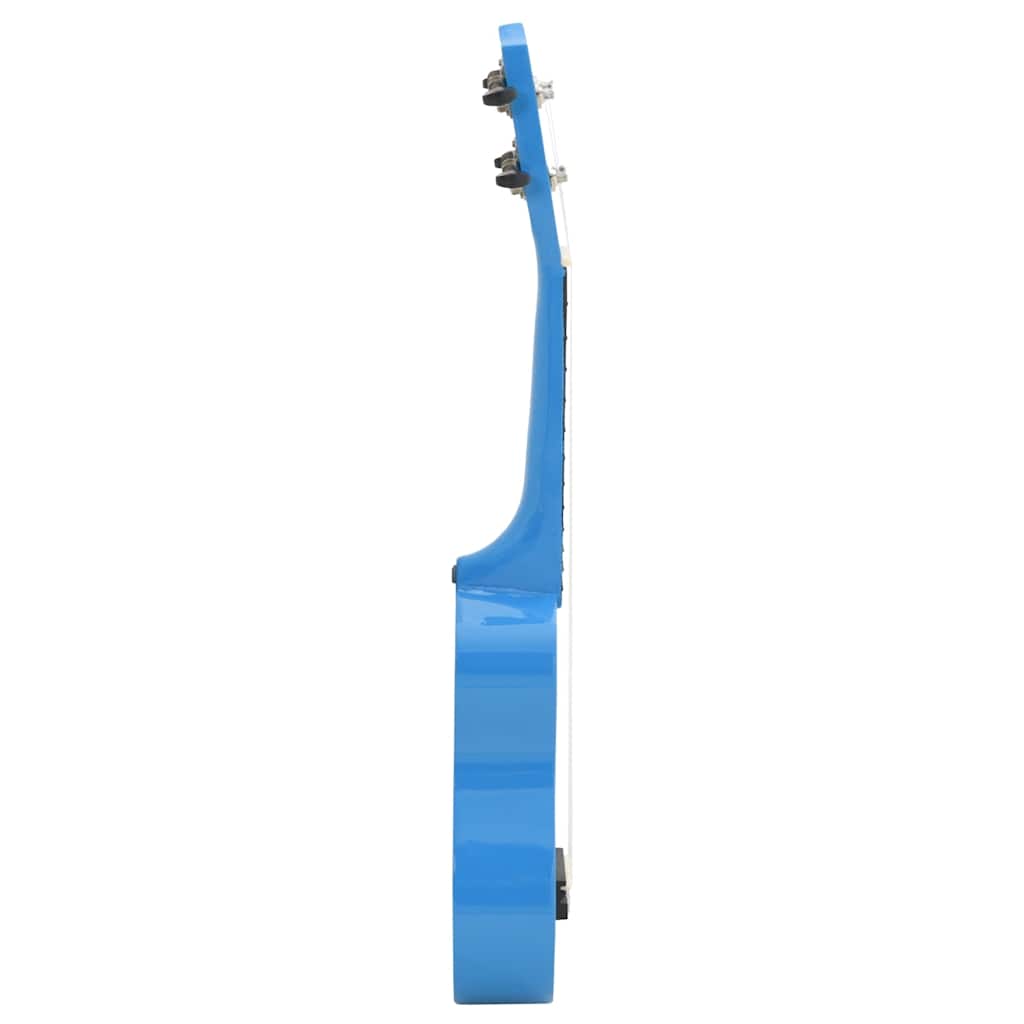 Alternativ bild 3 för VidaXl Sopranukulele Med Väska För Barn Sopran Babyblå 23"