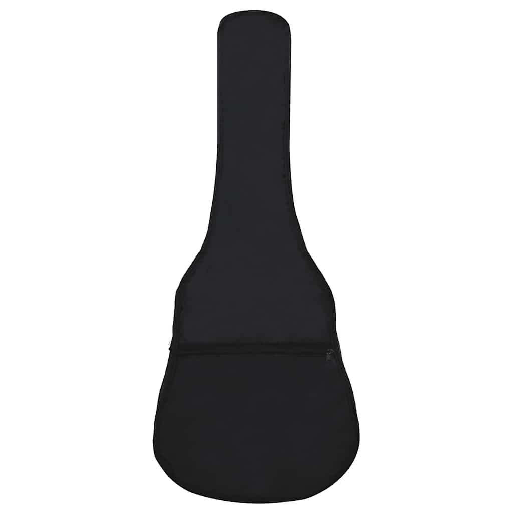 vidaXL Kitaralaukku 4/4 klassiselle kitaralle musta 100x37 cm kangas