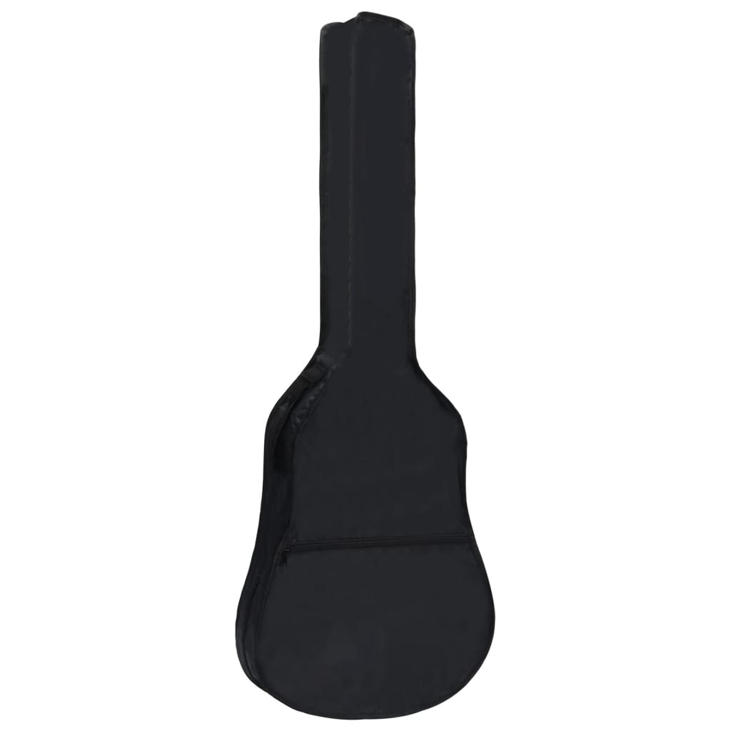 vidaXL Husă de chitară pentru chitară clasică , 3/4 , negru , 99,5x36,5 cm , material textil
