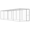 vidaXL kassipuur 6 x 1,5 x 1,5 m tsingitud teras