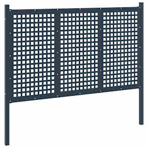 vidaXL Sodo tvora, plieninė, 178x175 cm, antracito spalvos