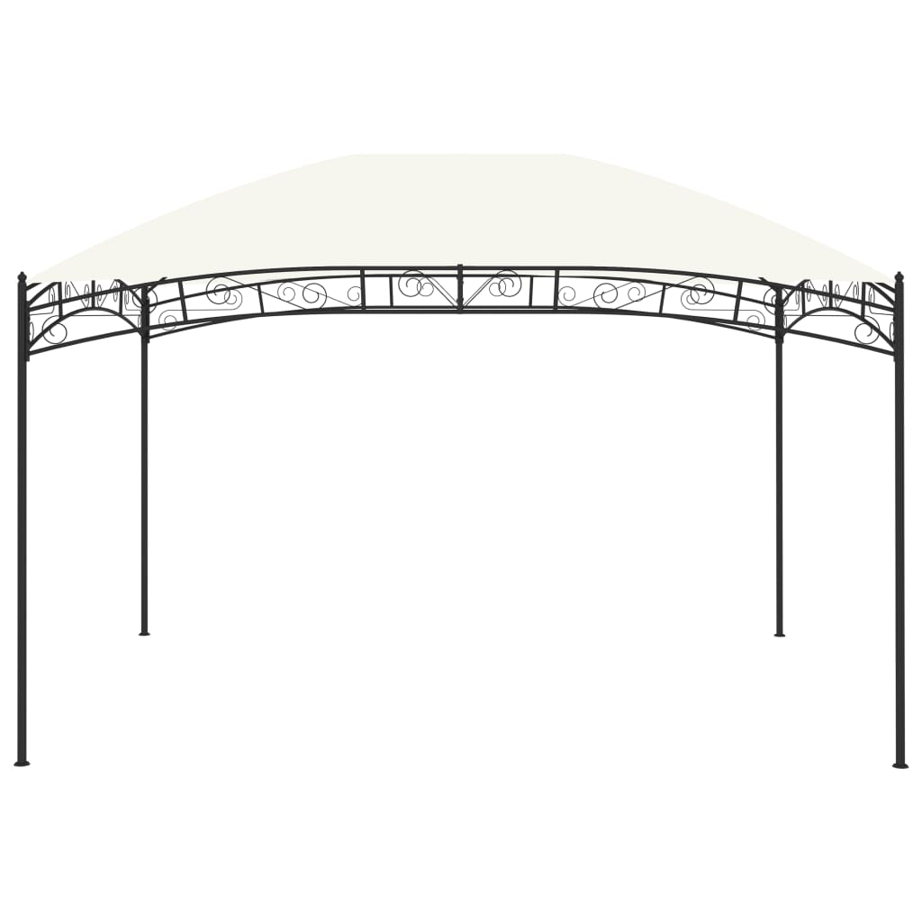 

vidaXL Tuinprieel 180 g/m² 4x3 m crème