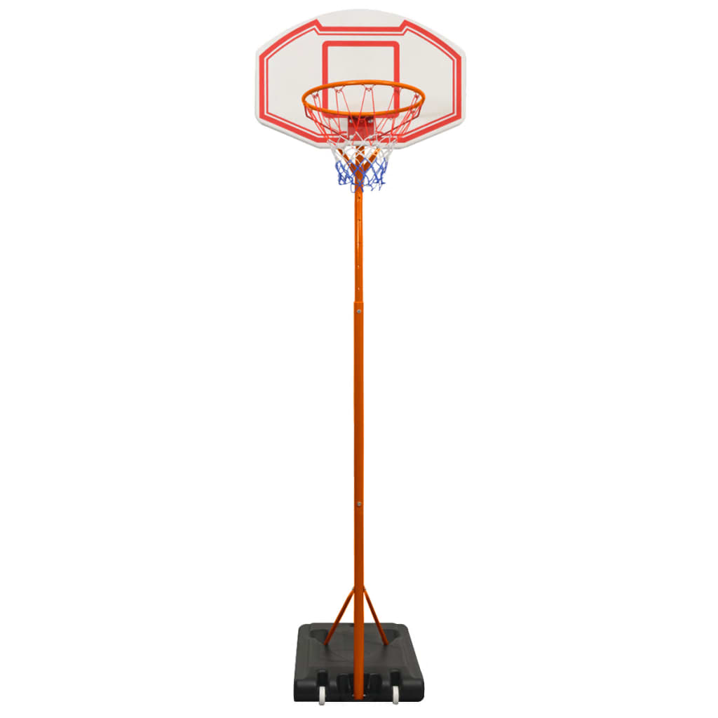 Panier mural de basketball avec système de repliage.