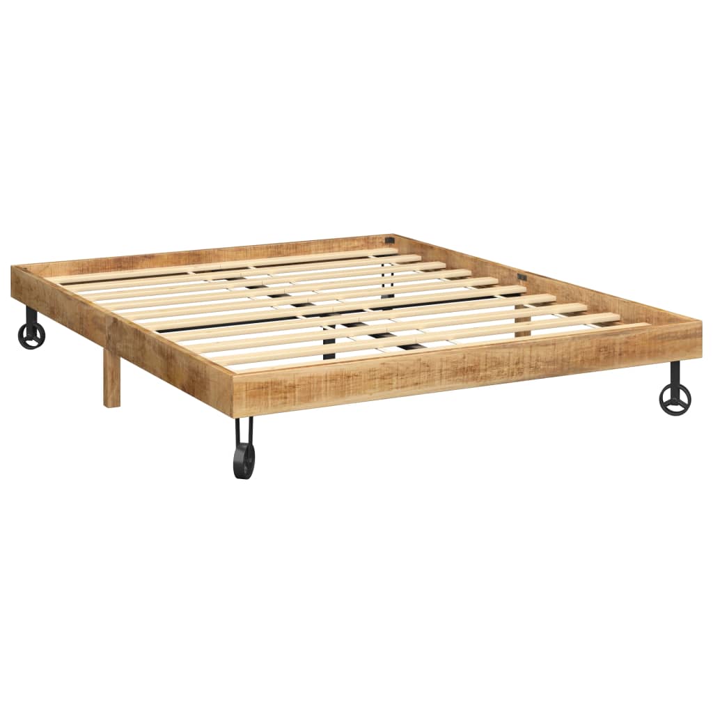 

vidaXL Bedframe massief mangohout 160x200 cm