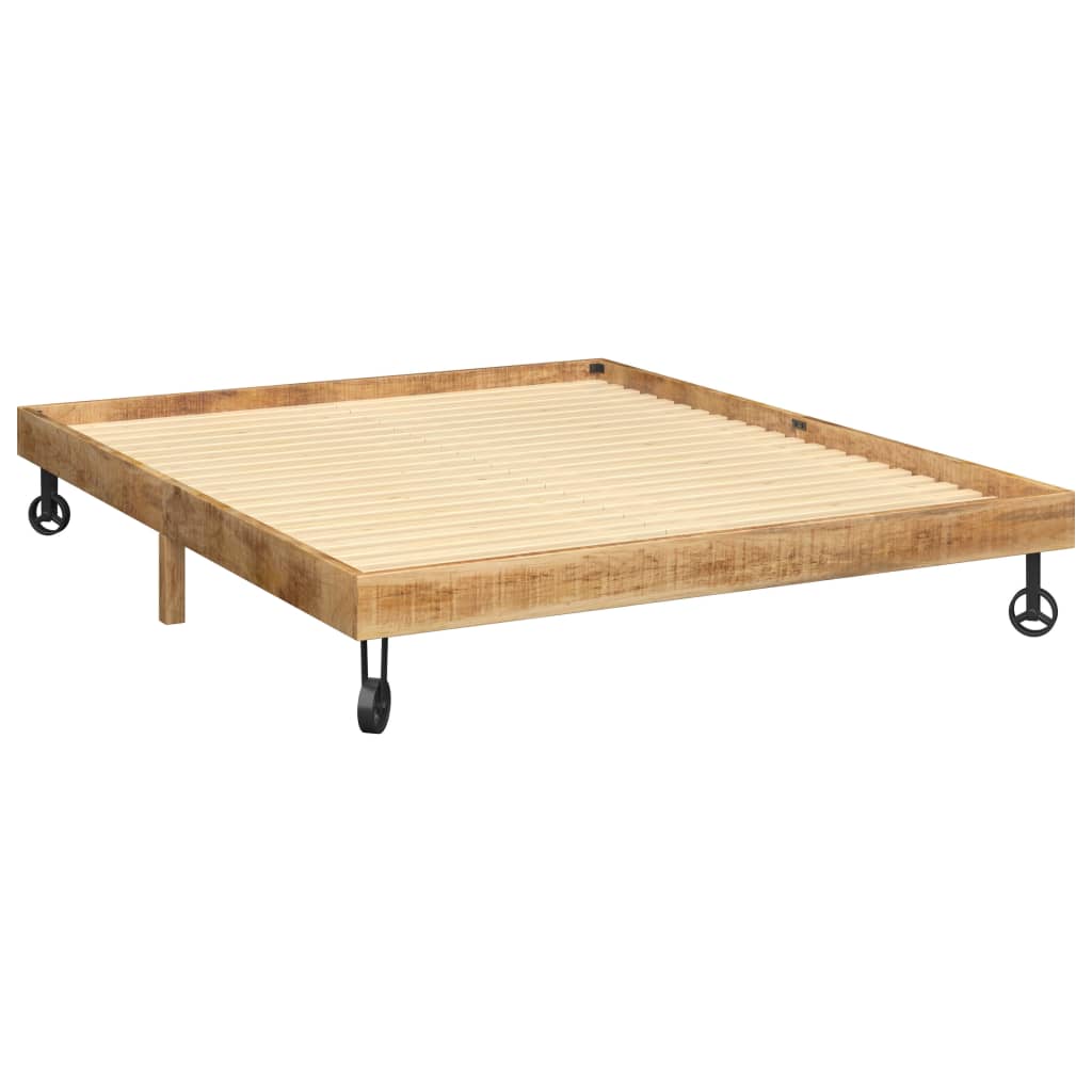 

vidaXL Bedframe massief mangohout 160x200 cm