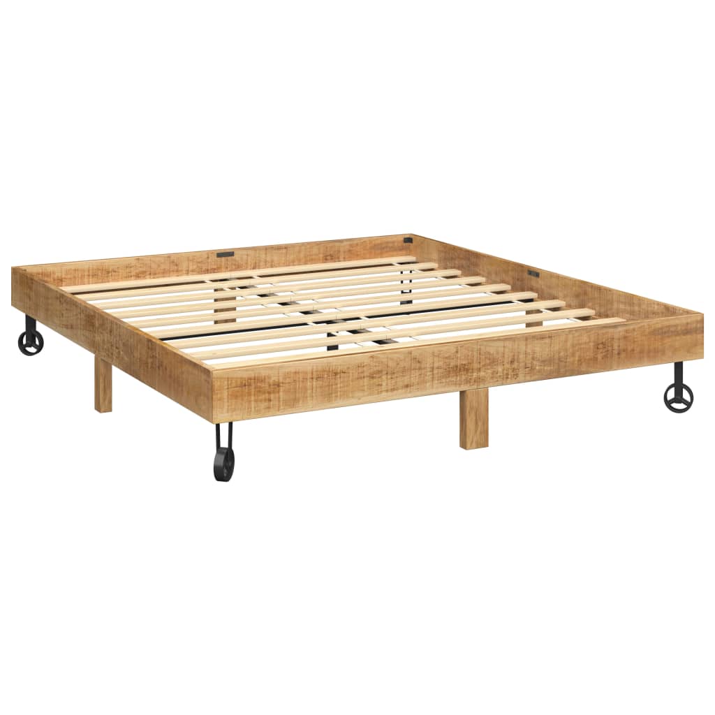 

vidaXL Bedframe massief mangohout 180x200 cm