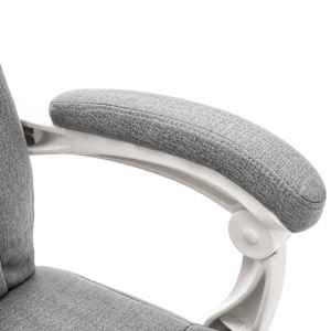 Masážní kancelářská židle šedá textil - obrázek 8