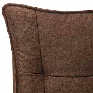 Kancelářská židle hnědá textil - obrázek 8