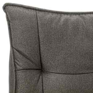 Masážní kancelářská židle šedá textil - obrázek 7