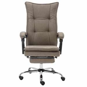 Masážní kancelářská židle taupe textil - obrázek 2