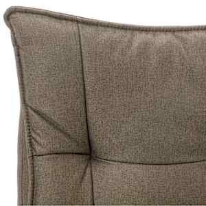 Masážní kancelářská židle taupe textil - obrázek 7