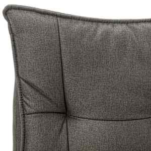 Masážní kancelářská židle šedá textil - obrázek 7