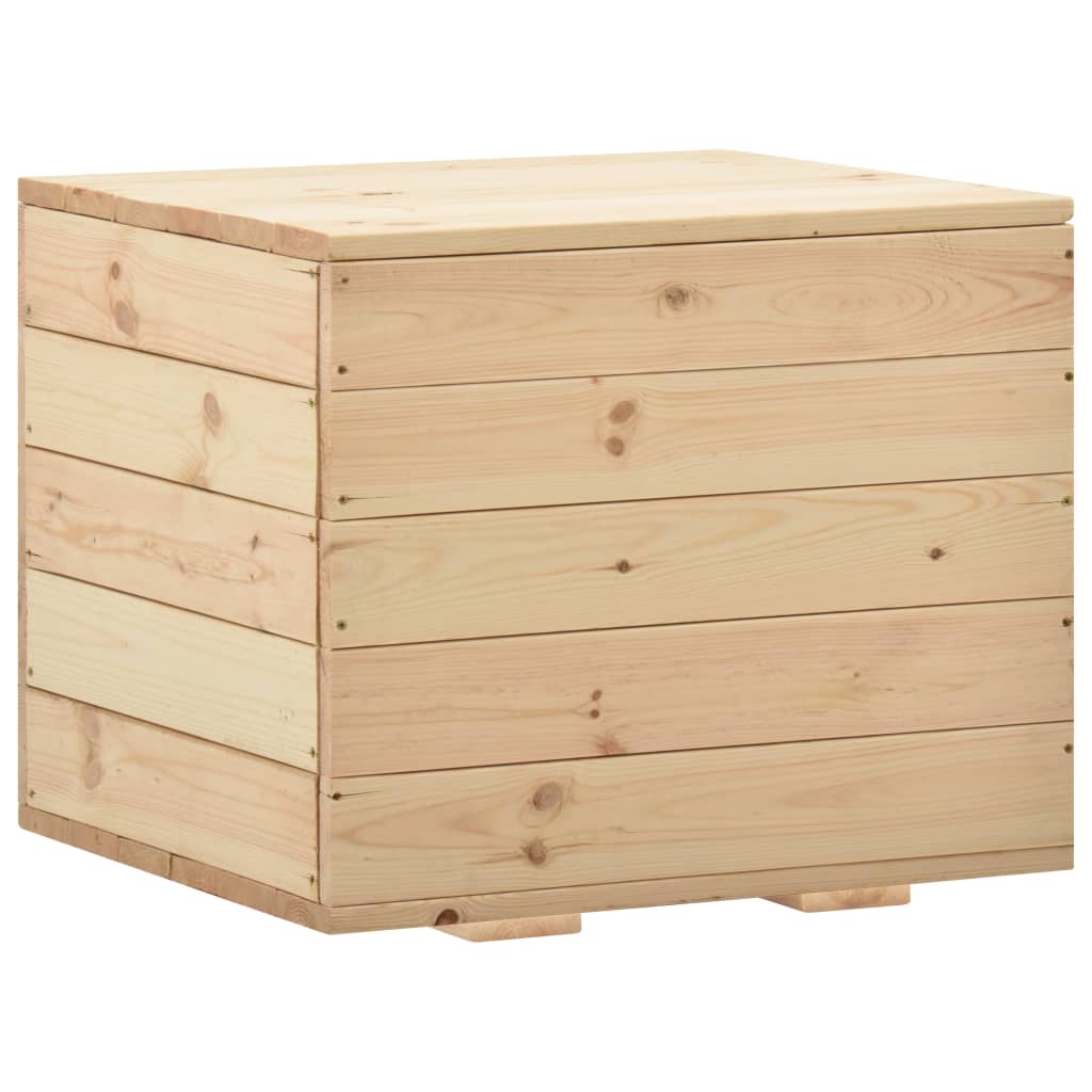 Petrashop  Úložný box 60 x 54 x 50,7 cm masivní borové dřevo