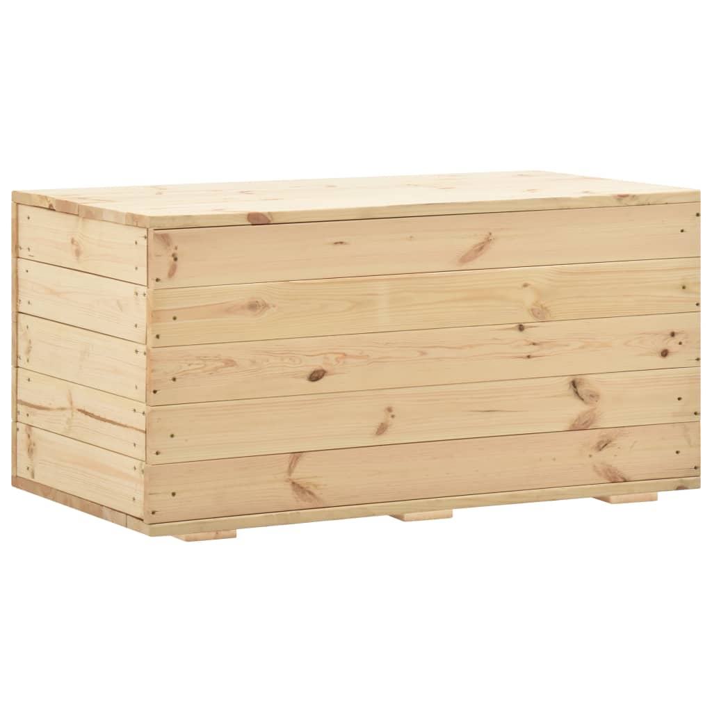 vidaXL Ladă de depozitare, 100 x 54 x 50,7 cm, lemn masiv de pin vidaxl.ro