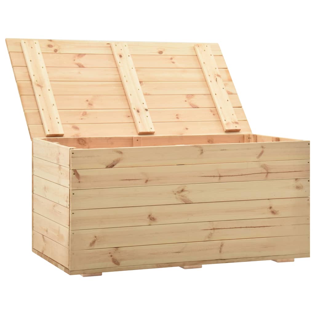 

vidaXL Opbergbox 120x63x60 cm massief grenenhout