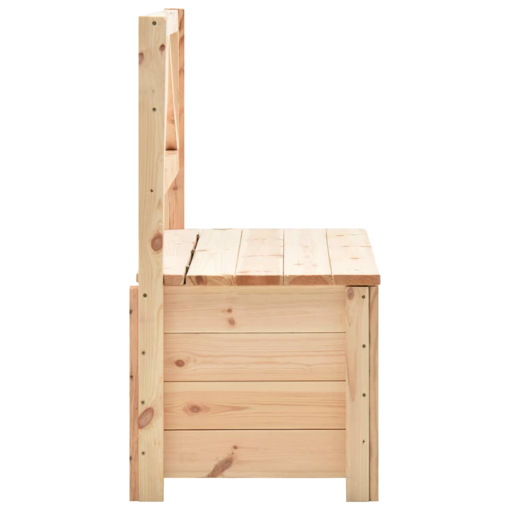 Storage Bench 120 cm Solid Pine Wood – Home and Garden | All Your Home ...