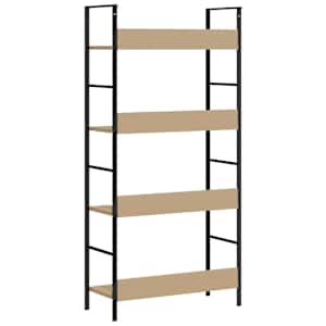 Knihovna se 4 policemi dub 60x27,6x124,5 cm kompozitní dřevo - obrázek 7
