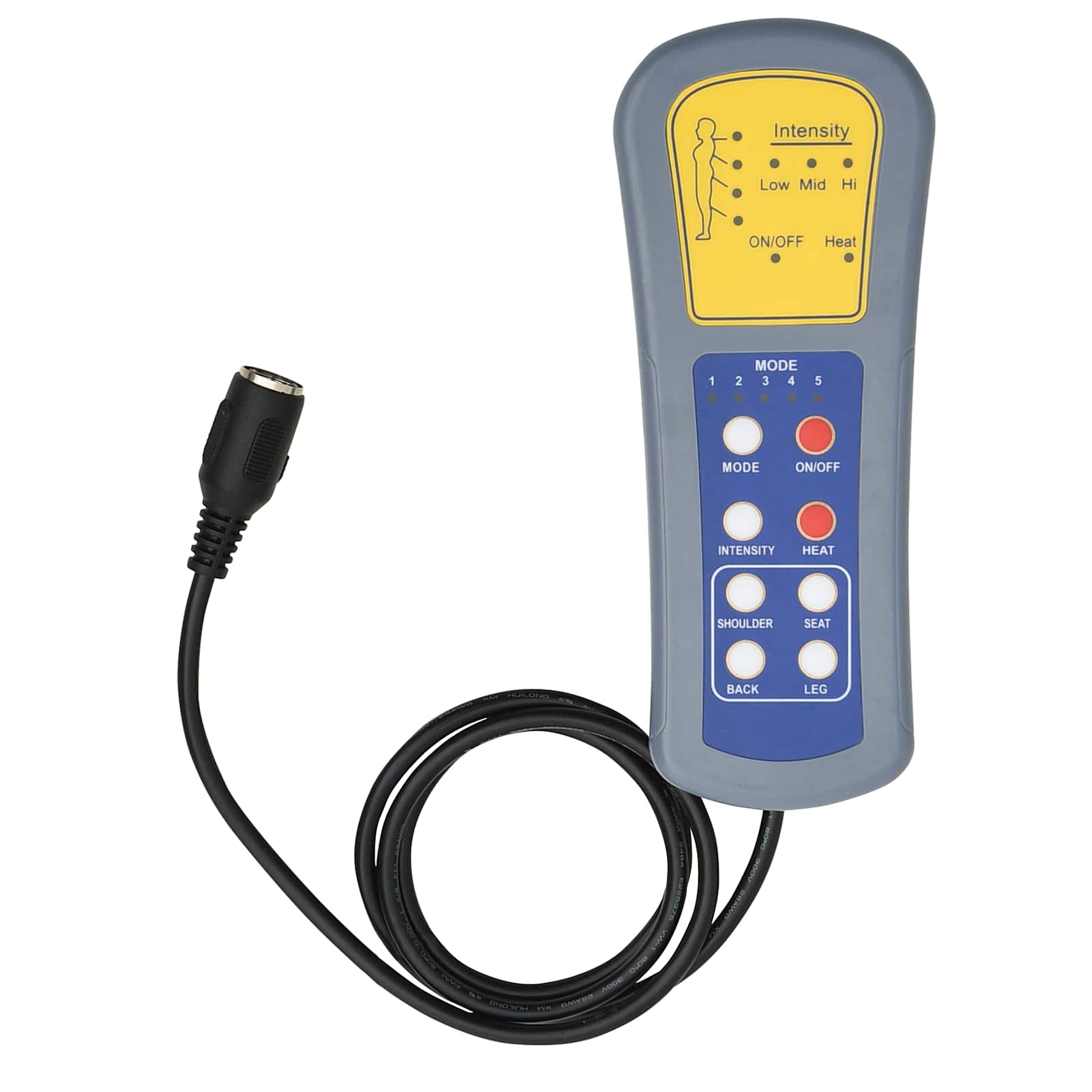 Fotoliu reclinabil electric cu masaj Negru 92 x 93 x 98 cm [5]