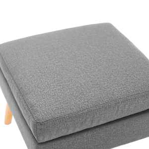 Podnožka světle šedá textil - obrázek 3