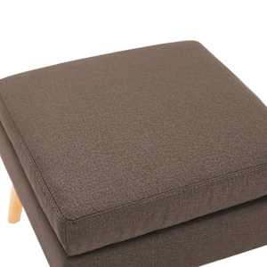 Podnožka hnědá textil - obrázek 3