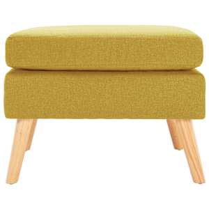 vidaXL Pakoja, geltonos spalvos, audinys