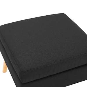 Podnožka černá textil - obrázek 3