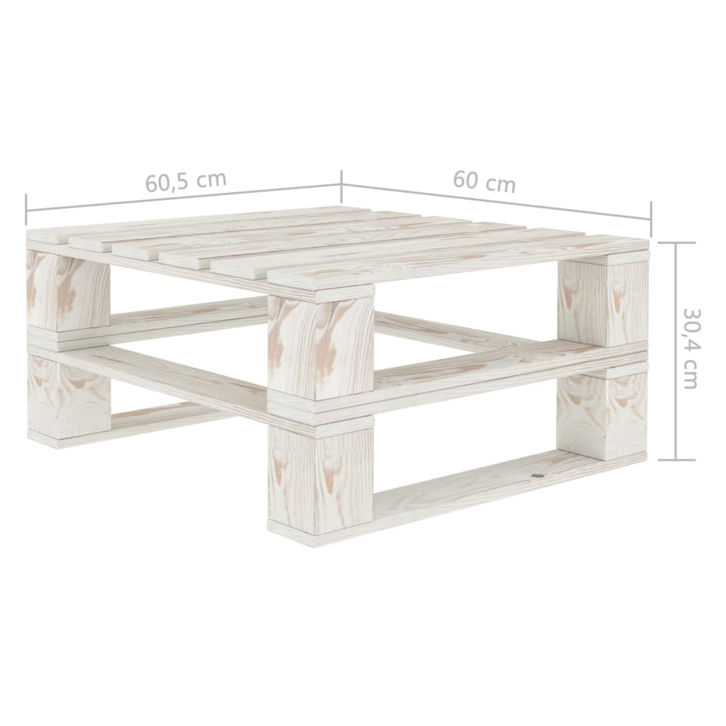 Poilsio komplektas iš palečių su pagalvėmis, 9 dalių, mediena | Stepinfit