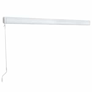 Kazetová markýza s ručním ovládáním 500 x 300 cm modro-bílá - obrázek 4