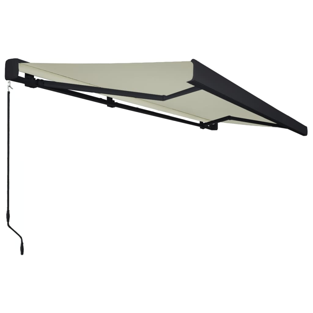 

vidaXL Luifel handmatig 500x300 cm crème