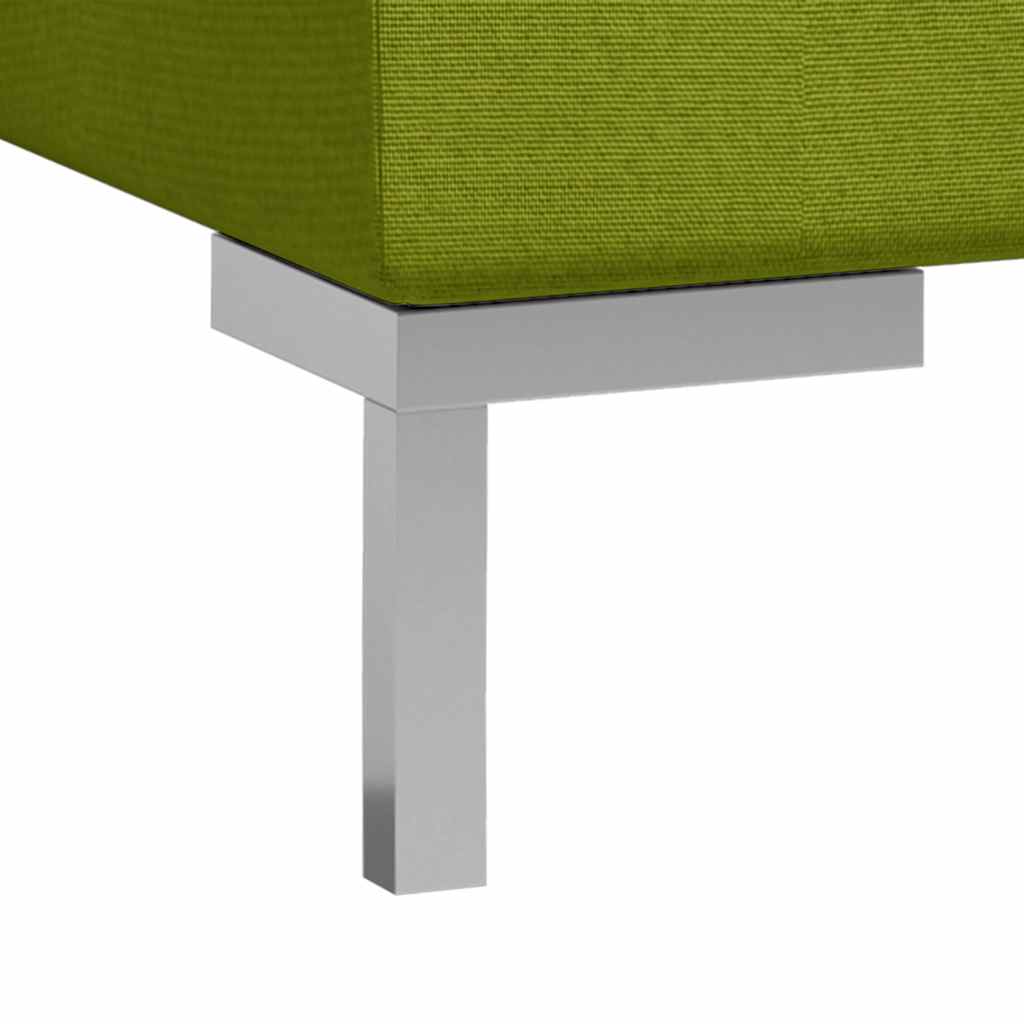 5dílná sedací souprava textil zelená - obrázek 6