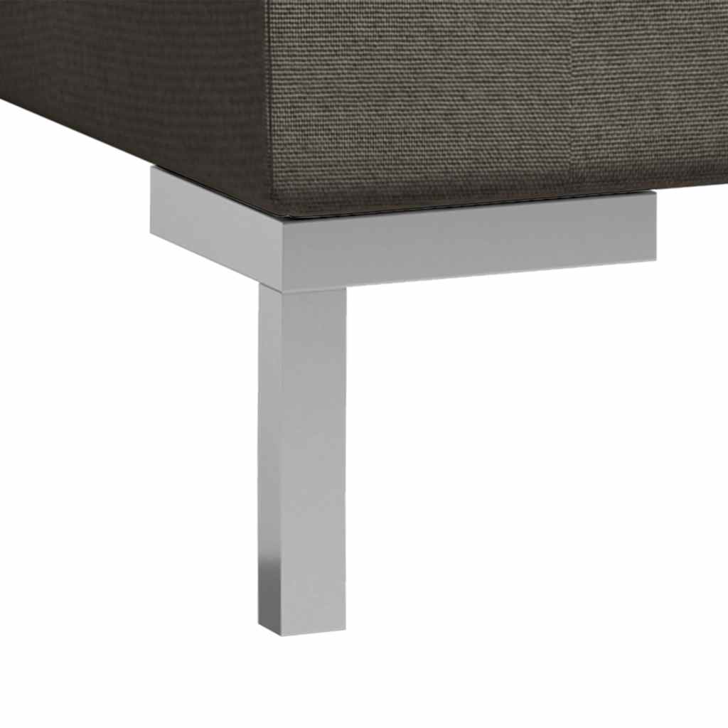 10dílná sedací souprava textil taupe - obrázek 7