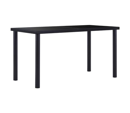 vidaXL Set mobilier de bucătărie, 7 piese, maro, velur ecologic