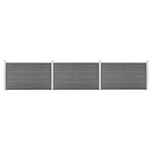 vidaXL aiapiire, WPC, 526 x 106 cm, hall
