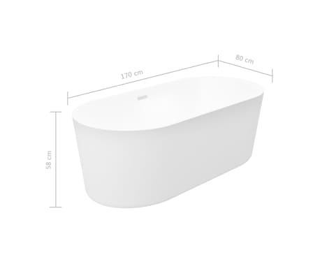 Vidaxl Baignoire Autoportante Et Robinet 204 L 110 Cm Argente Vidaxl Fr