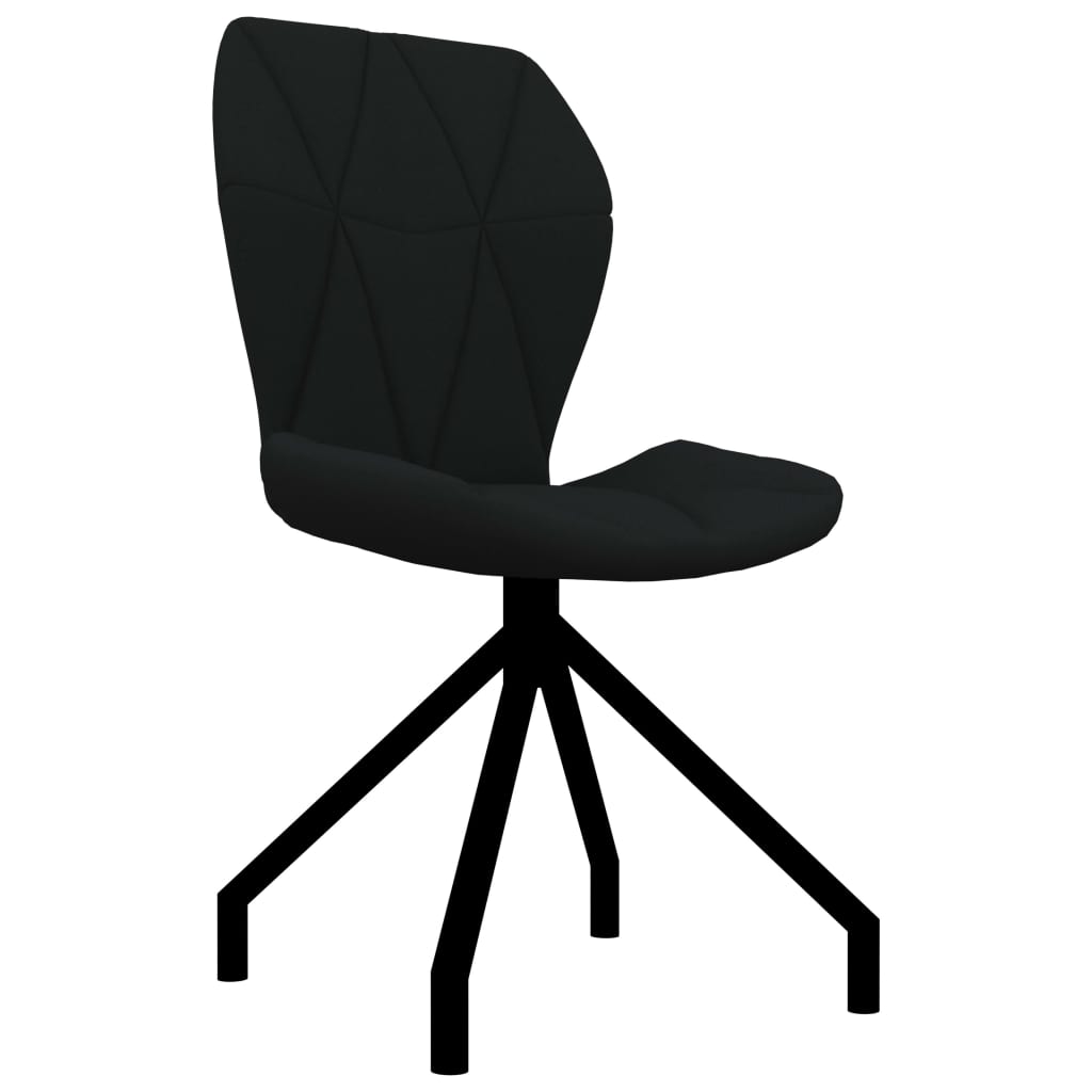 

vidaXL Eetkamerstoelen 6 st kunstleer zwart