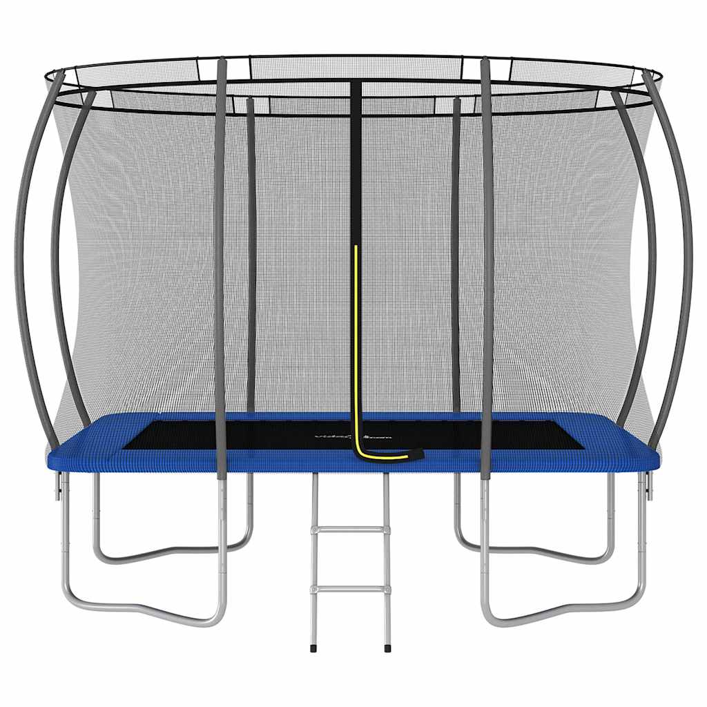 

vidaXL Trampolineset rechthoekig 150 kg 274x183x76 cm