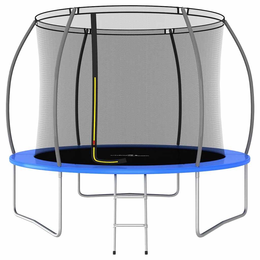 vidaXL Trampolineset rond 150 kg 305x76 cm afbeelding