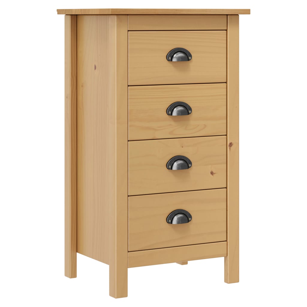 Dressoir Hill 46x35x80 cm massief grenenhout