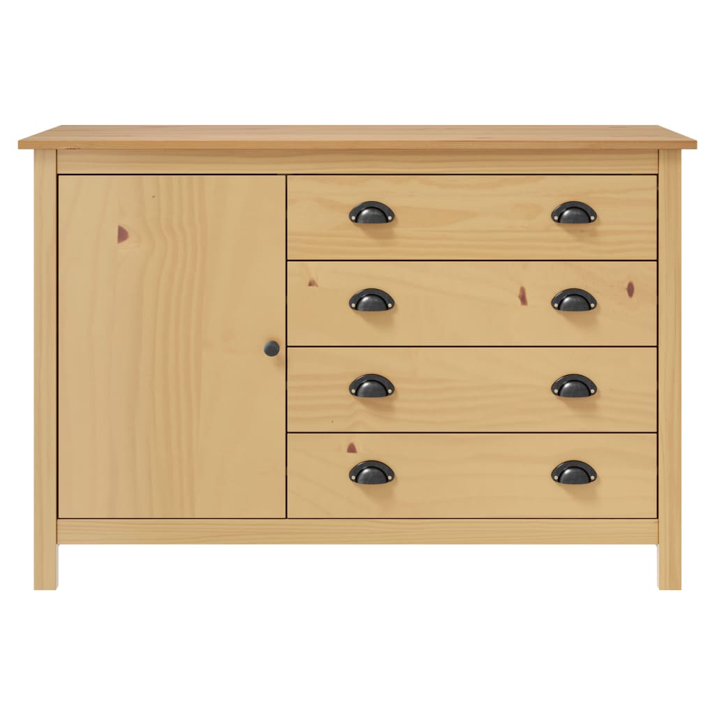 

vidaXL Dressoir Hill Range 120x40x80 cm massief grenenhout