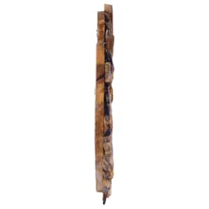 Nástěnné zrcadlo 40 cm teak kulaté - obrázek 3