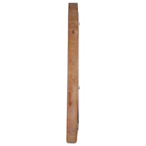 Nástěnné zrcadlo 40 cm teak kulaté - obrázek 3