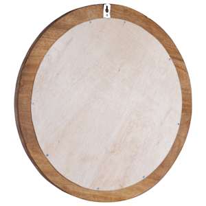 Nástěnné zrcadlo 60 cm teak kulaté - obrázek 4
