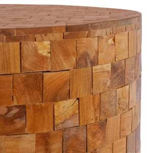Konferenční stolek 60 x 60 x 35 cm masivní teakové dřevo - obrázek 2