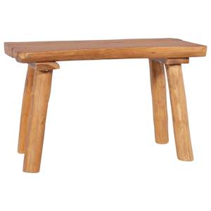 vidaXL aiapink 80 cm, toekas tiikpuu