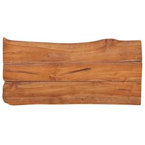 Zahradní lavice 80 cm masivní teakové dřevo - obrázek 4