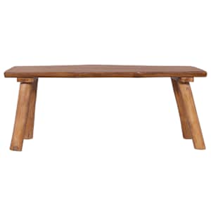Zahradní lavice 120 cm masivní teakové dřevo - obrázek 2