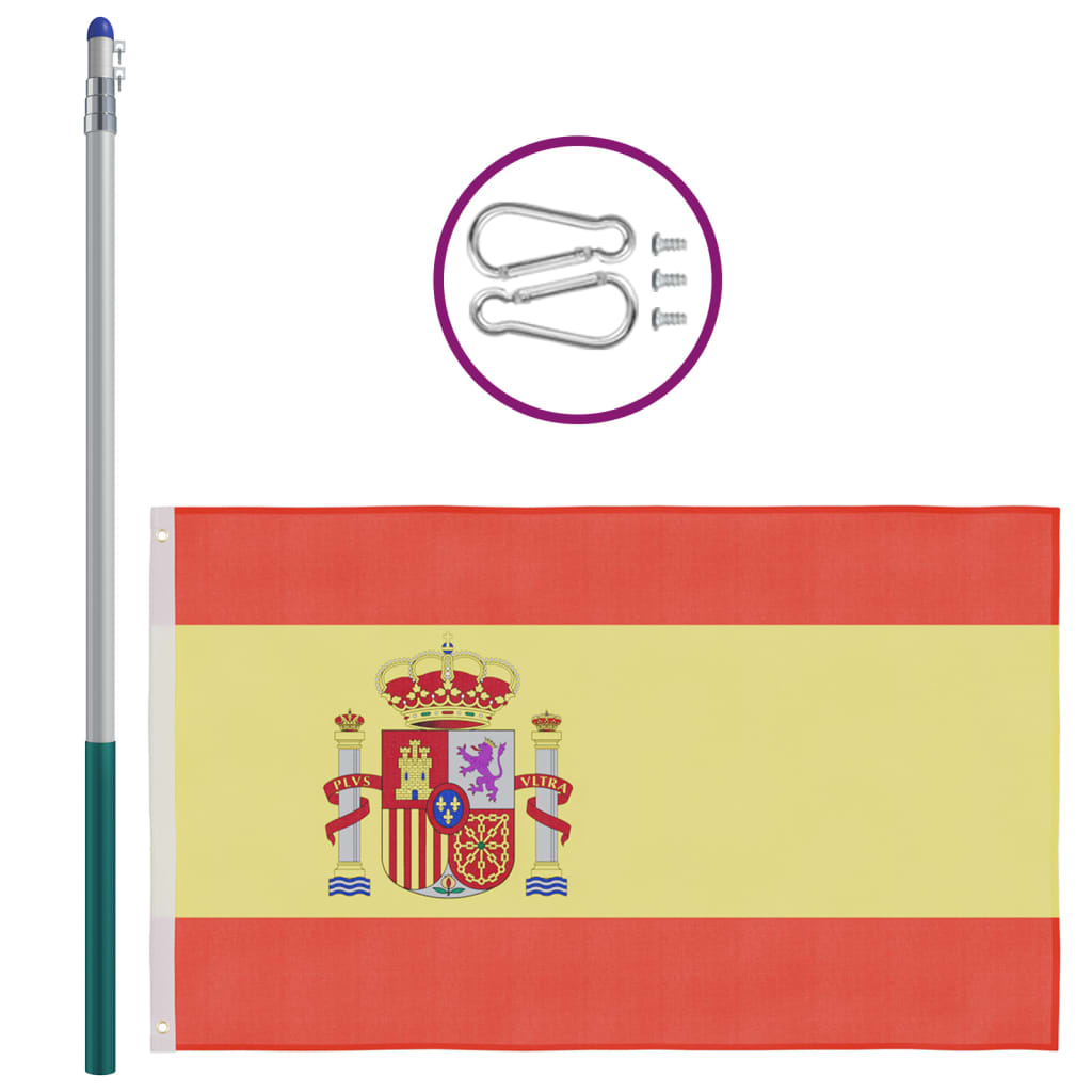 VidaXL Spanische flagge