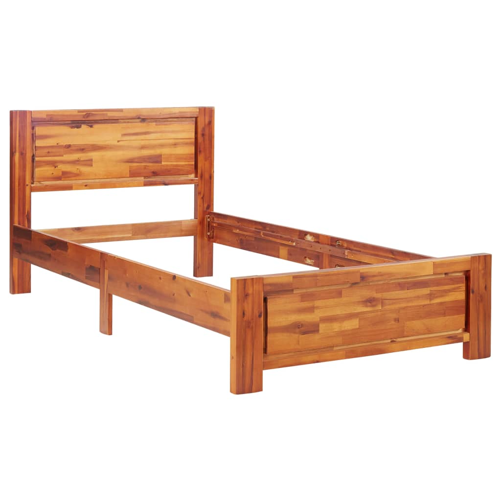 

vidaXL Bedframe massief acaciahout 100x200 cm