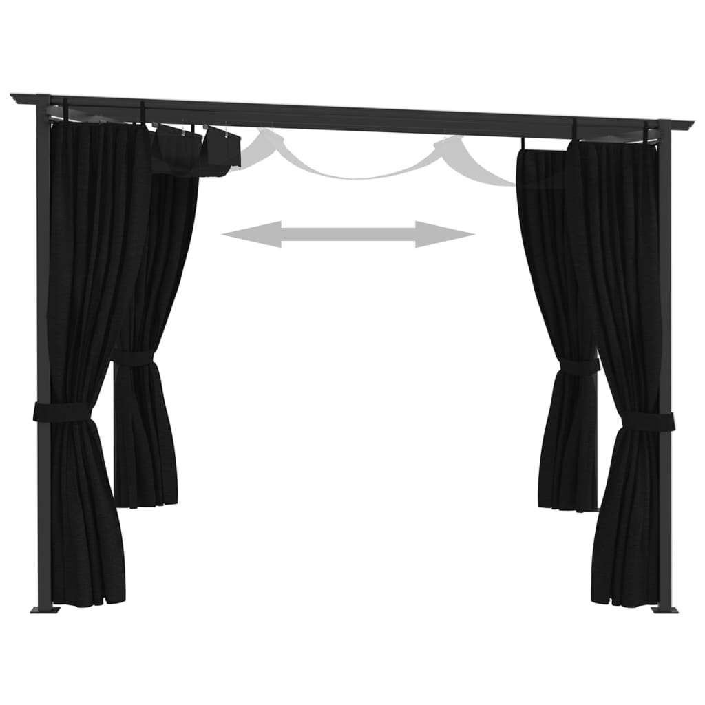 Gazebo 4x3 M Anthracite VidaXL 17 width=274