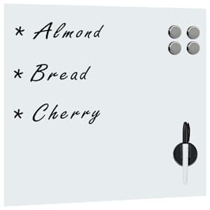 Stenska magnetna tabla iz stekla 60x60 cm